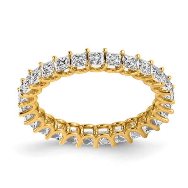 Wed - FULL ETERNITY PRINCESS DIAMOND RING - Image 7