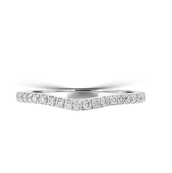 Wed - Claw Set Diamond Wedding Rings | WED042 - Image 5