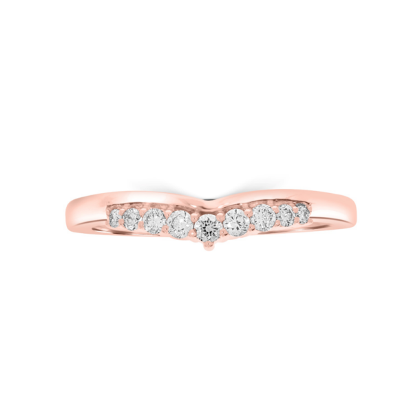 Wed - Wishbone Style Women's Ring | WED049 - Image 4