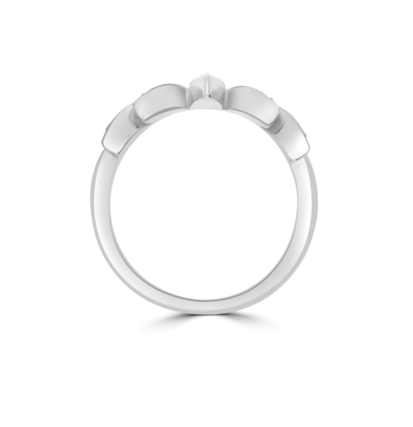 Wed - Crown Design Women's Wedding Ring | WED051 - Image 7