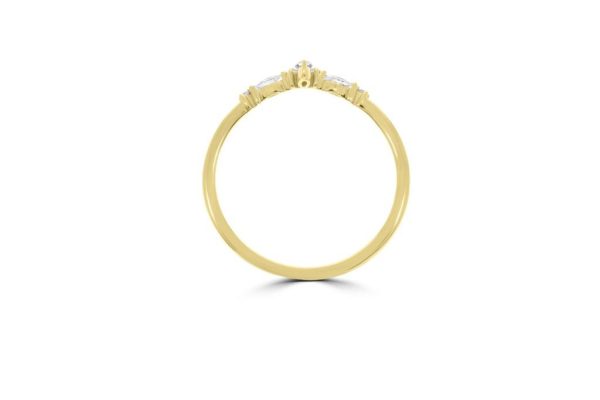 Wed - Wishbone Style Women's Diamond Wedding Ring | WED043 - Image 7