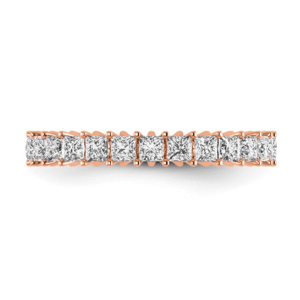 Wed - FULL ETERNITY PRINCESS DIAMOND RING - Image 3