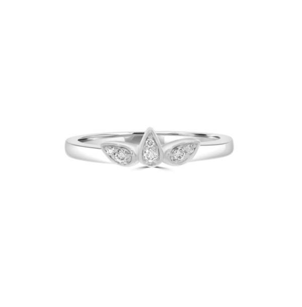 Wed - Wedding Band with Brilliant Cut | WED050 - Image 6