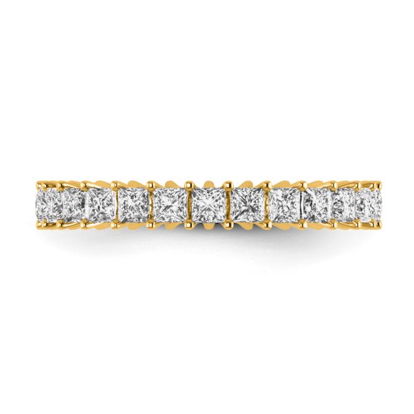 Wed - FULL ETERNITY PRINCESS DIAMOND RING - Image 4