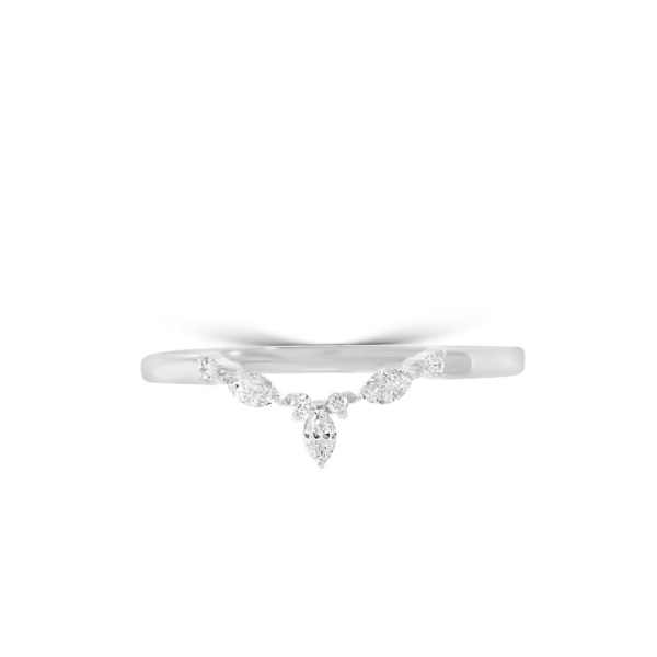 Wed - Wishbone Style Women's Diamond Wedding Ring | WED043