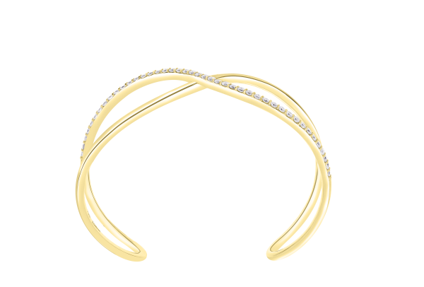 DIA - DESIGNER CONTEMPORARY DIAMOND BANGLE - Image 6