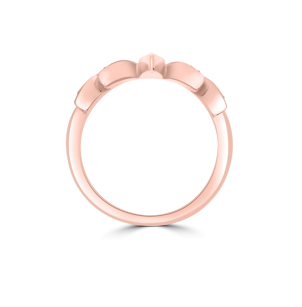 Wed - Crown Design Women's Wedding Ring | WED051 - Image 5