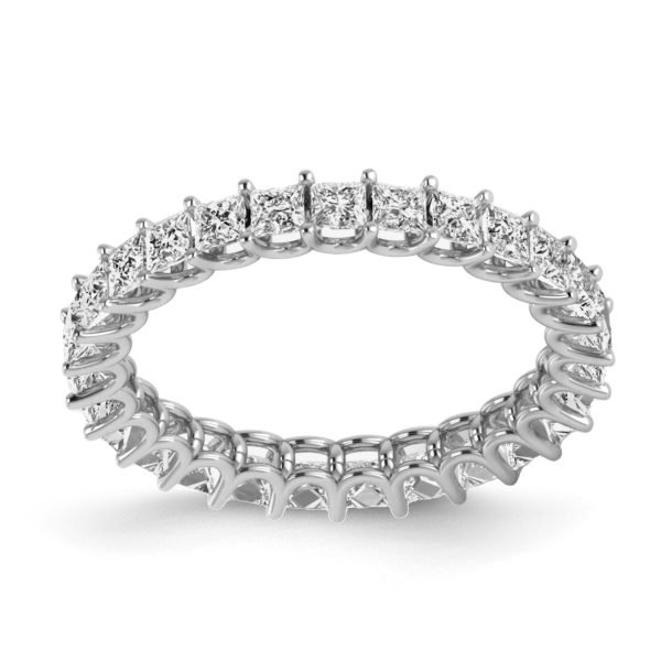 Wed - FULL ETERNITY PRINCESS DIAMOND RING - Image 6