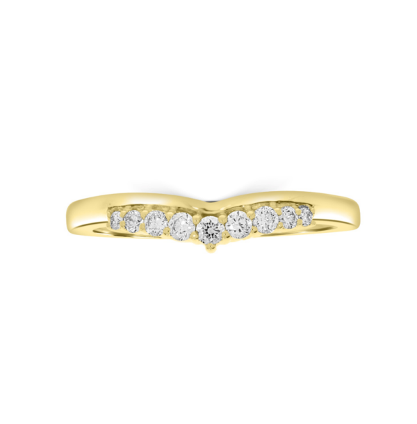 Wed - Wishbone Style Women's Ring | WED049 - Image 2