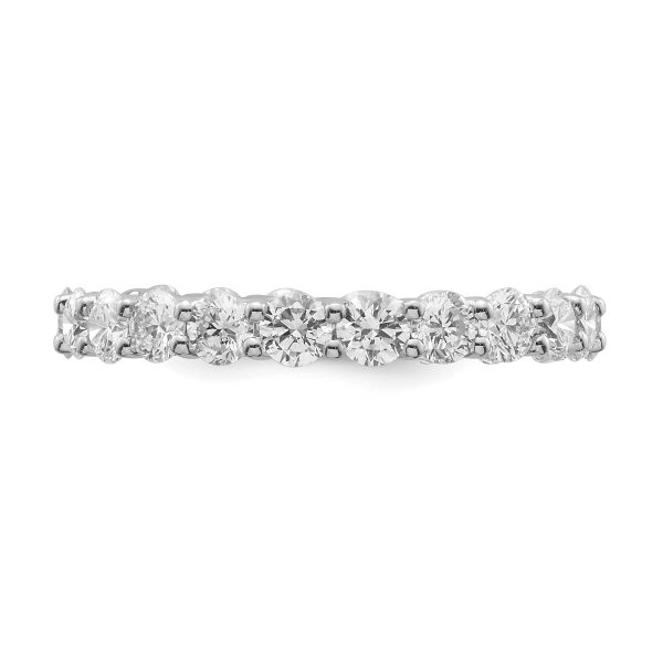 Wed - ROUND SHAPE FULL DIAMOND ETERNITY/WEDDING RING - Image 3