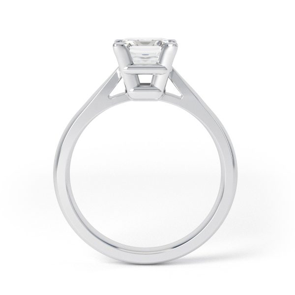 Eng - PHOENIX | Wide Band Princess cut Solitaire Ring - Image 2