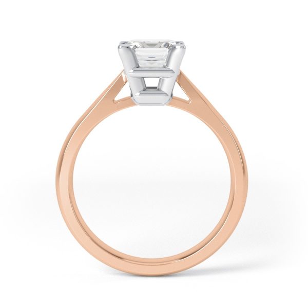 Eng - PHOENIX | Wide Band Princess cut Solitaire Ring - Image 4