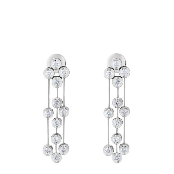 DIA - Diamond Drop Earrings | Round Cut | D_S001 - Image 2