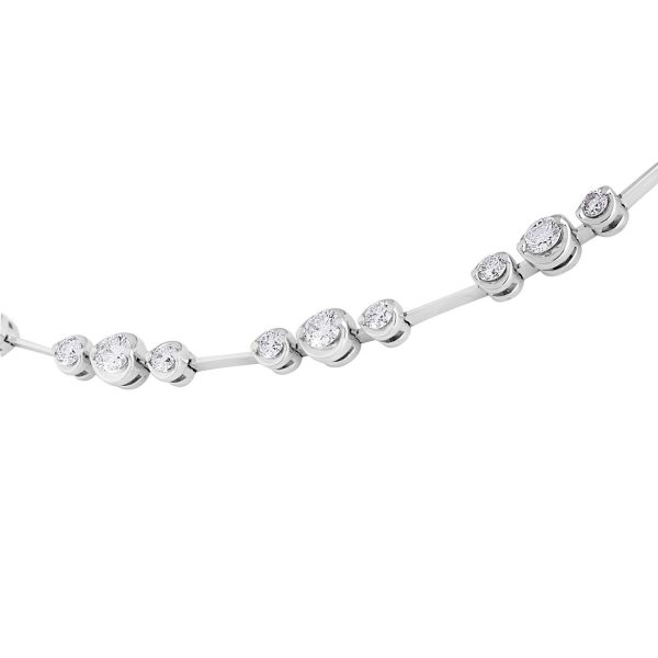 DIA - Diamond Bracelet | Trilogy Style | D_S006 - Image 2