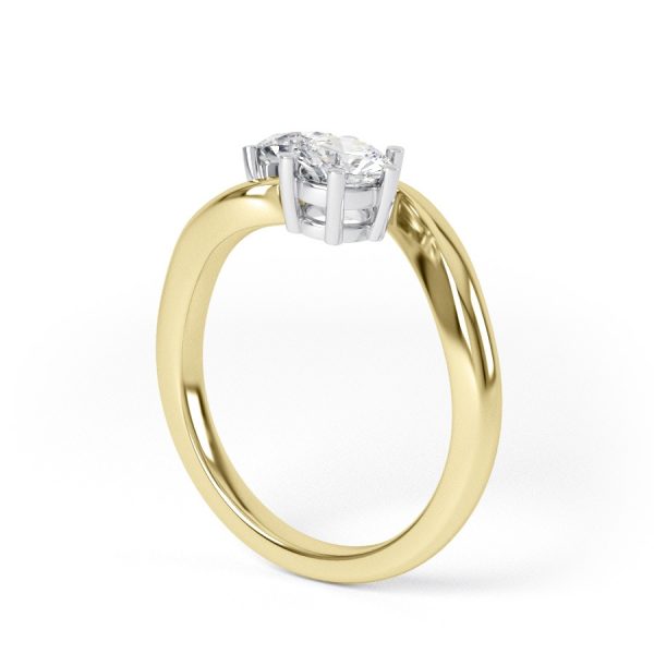 Eng - ADA | Classic Twin Set Diamond Engagement Ring - Image 6