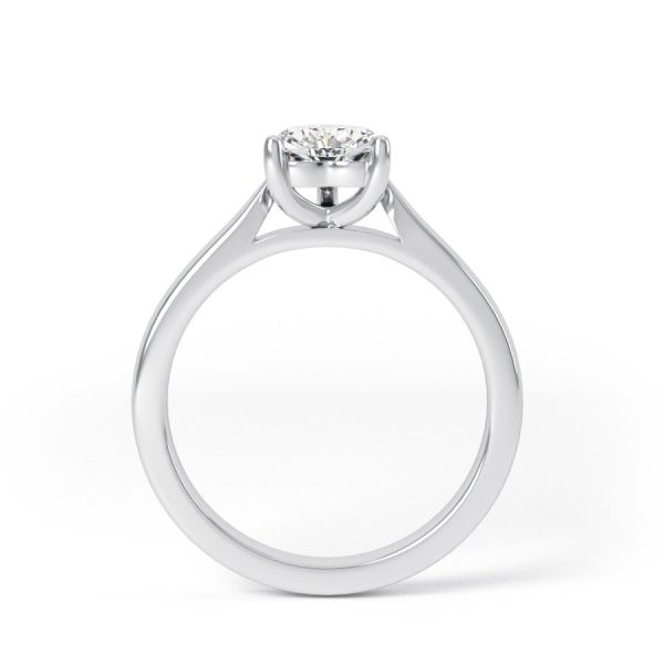 Eng - PIPER | Heart shape Solitaire Diamond Engagement Ring - Image 2