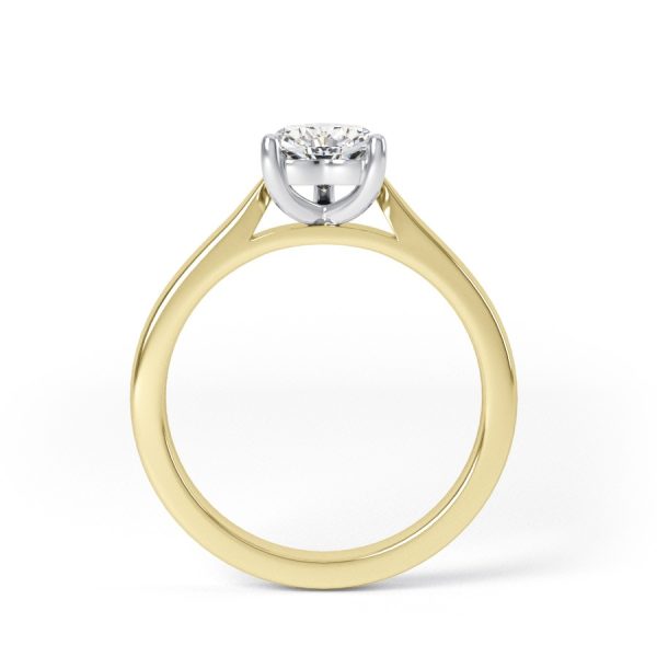 Eng - PIPER | Heart shape Solitaire Diamond Engagement Ring - Image 5