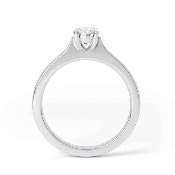 Eng - JOY | High Set Oval Diamond Engagement Ring - Image 2