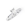 Eng - DYLAN | Emerald Cut tapering band Diamond Engagement Ring