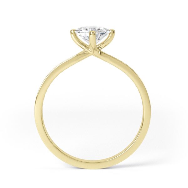 Eng - NINA | Rounded Cut Diamond Engagement Ring - Image 5