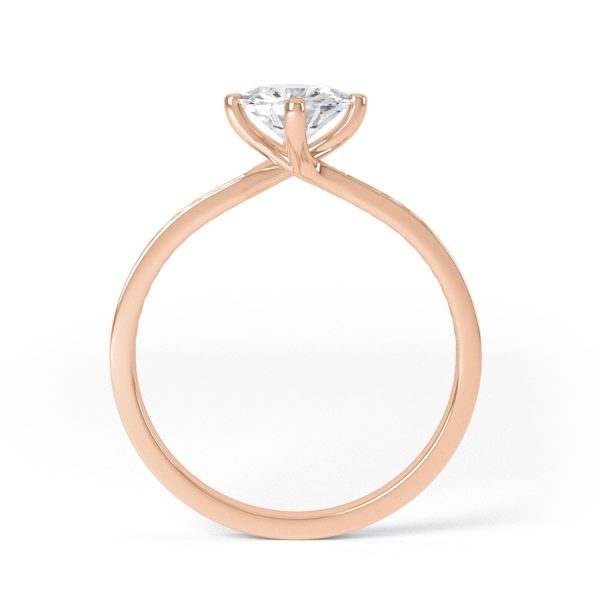 Eng - NINA | Rounded Cut Diamond Engagement Ring - Image 8