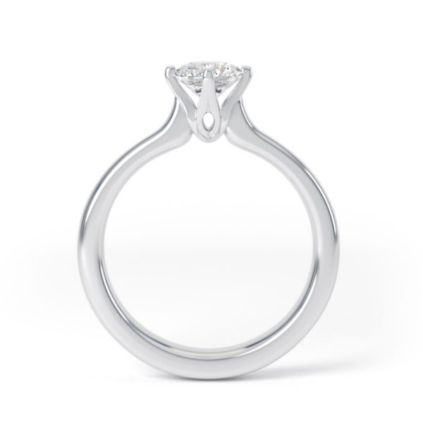 Eng - AURORA | NSEW Thin band Petite Diamond Ring - Image 2