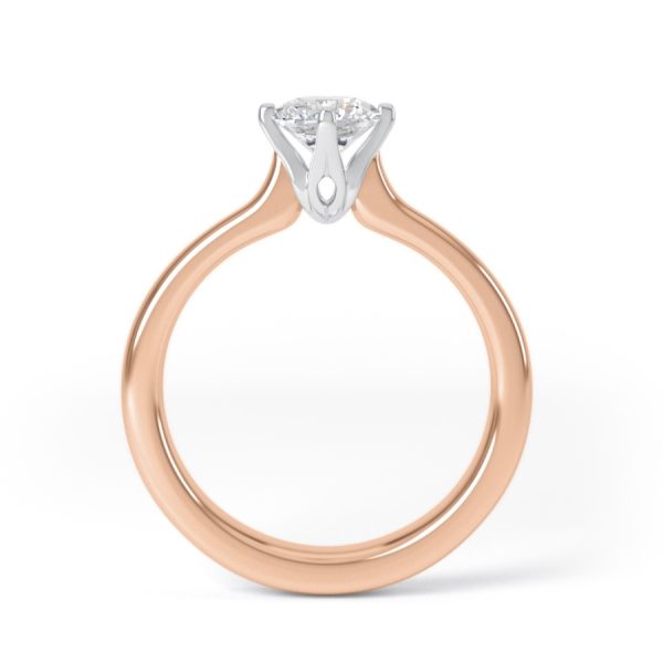 Eng - AURORA | NSEW Thin band Petite Diamond Ring - Image 8