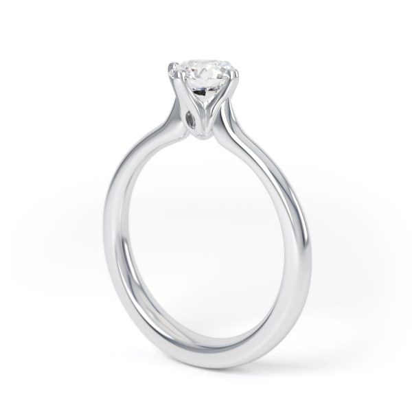 Eng - AURORA | NSEW Thin band Petite Diamond Ring - Image 3