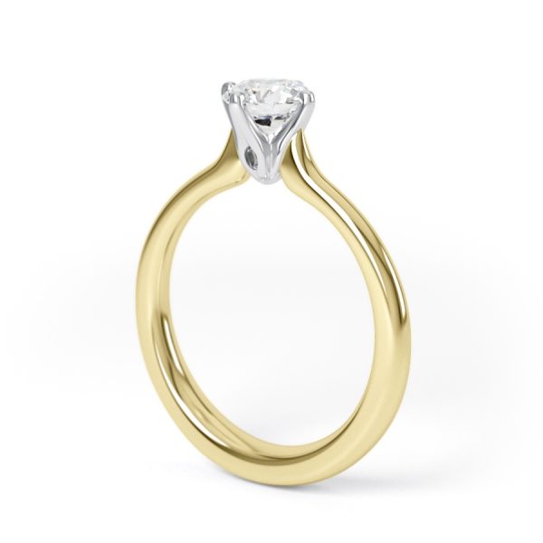 Eng - AURORA | NSEW Thin band Petite Diamond Ring - Image 6