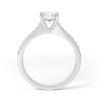 Eng - REESE | Round Straight Shoulder Set Engagement Ring - Image 2