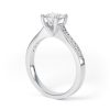 Eng - REESE | Round Straight Shoulder Set Engagement Ring - Image 3