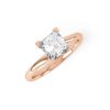 Eng - DANNI | Princess Cut Twist Style Engagement Ring - Image 6