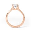 Eng - AALIYAH | Round Cut Solitaire Ring With 4 Claw Setting - Image 8