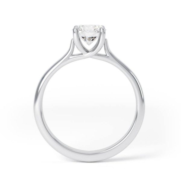 Eng - KINGSLEY | Four Claw Solitaire Engagement Ring - Image 2