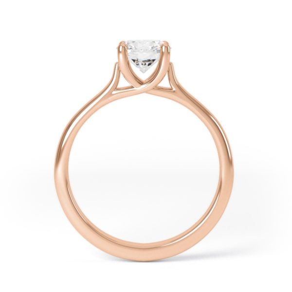 Eng - KINGSLEY | Four Claw Solitaire Engagement Ring - Image 4