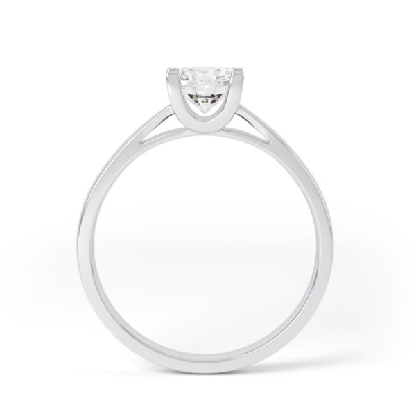 Eng - ISLA | Wide Band Solitaire Diamond Ring - Image 2