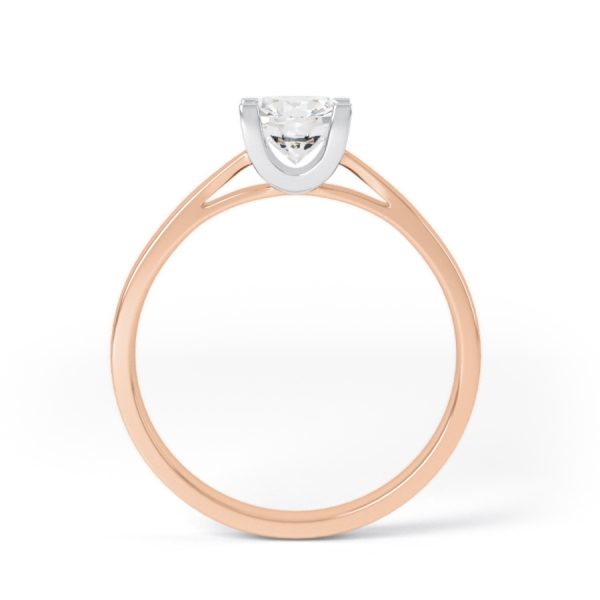 Eng - ISLA | Wide Band Solitaire Diamond Ring - Image 8