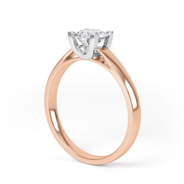 Eng - ISLA | Wide Band Solitaire Diamond Ring - Image 9