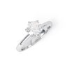 Eng - TRINITY - Six Claw Slim Diamond Solitaire Engagement Ring