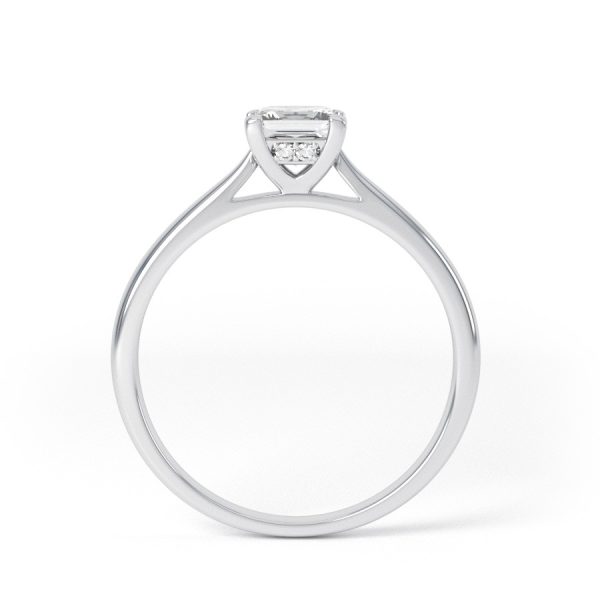 Eng - IVY - Princess Cut Diamond Engagement Ring - Image 2