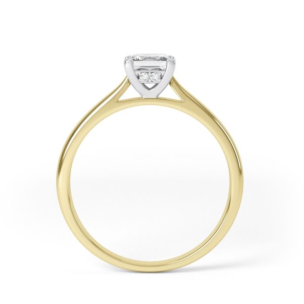 Eng - IVY - Princess Cut Diamond Engagement Ring - Image 5