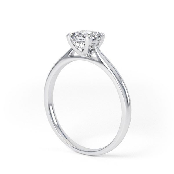 Eng - IVY - Princess Cut Diamond Engagement Ring - Image 3