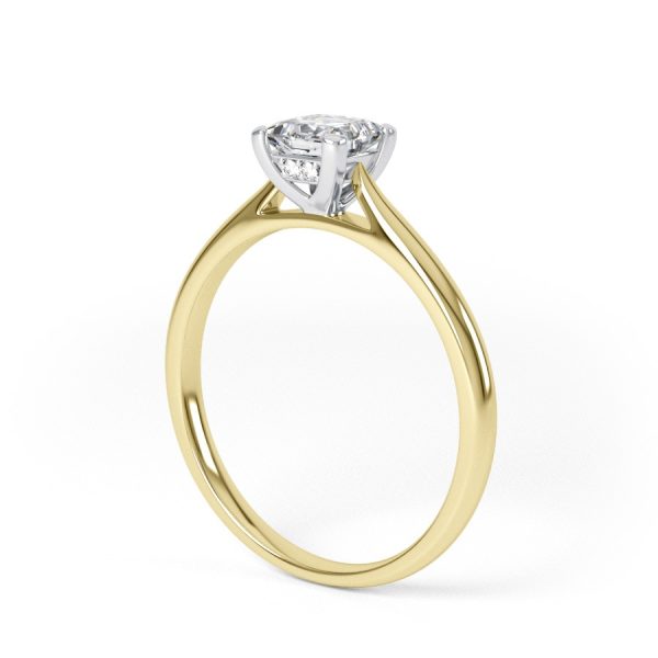 Eng - IVY - Princess Cut Diamond Engagement Ring - Image 6