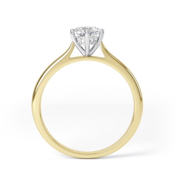 Eng - JORDAN | NSEW Knife Edge Set Solitaire Ring - Image 5