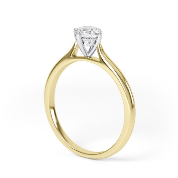 Eng - JORDAN | NSEW Knife Edge Set Solitaire Ring - Image 6