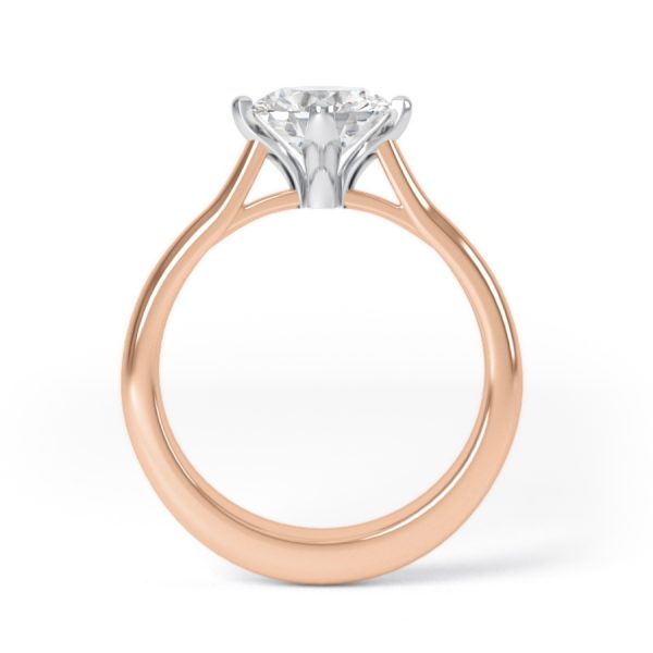 Eng - HARPER | Nsew set wide solitaire diamond ring - Image 8