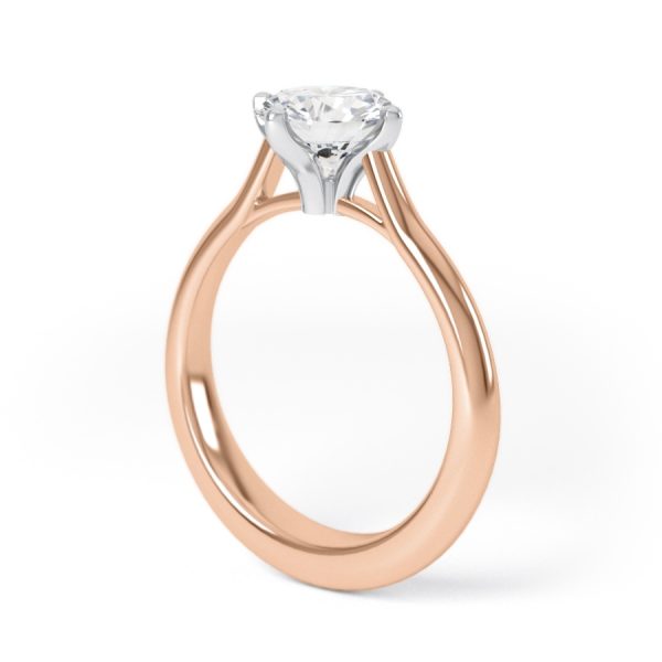 Eng - HARPER | Nsew set wide solitaire diamond ring - Image 9