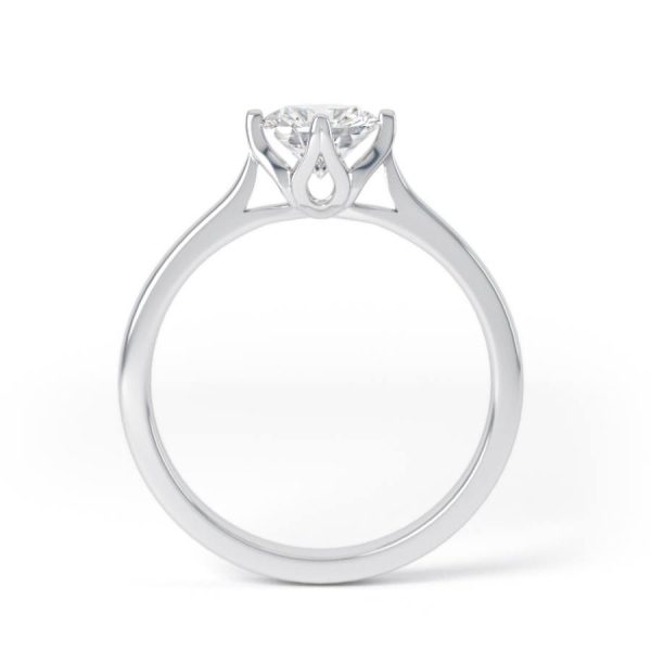 Eng - MADDIE | NSEW Set Slim Solitaire Engagement Ring - Image 2