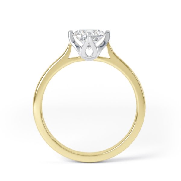 Eng - MADDIE | NSEW Set Slim Solitaire Engagement Ring - Image 5