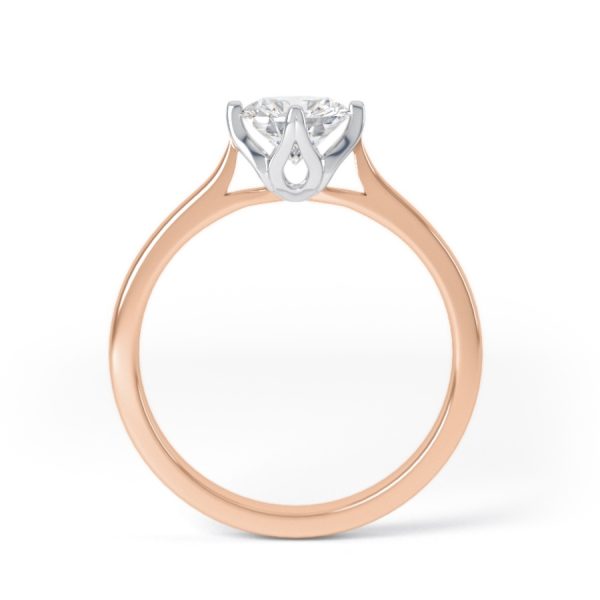 Eng - MADDIE | NSEW Set Slim Solitaire Engagement Ring - Image 8